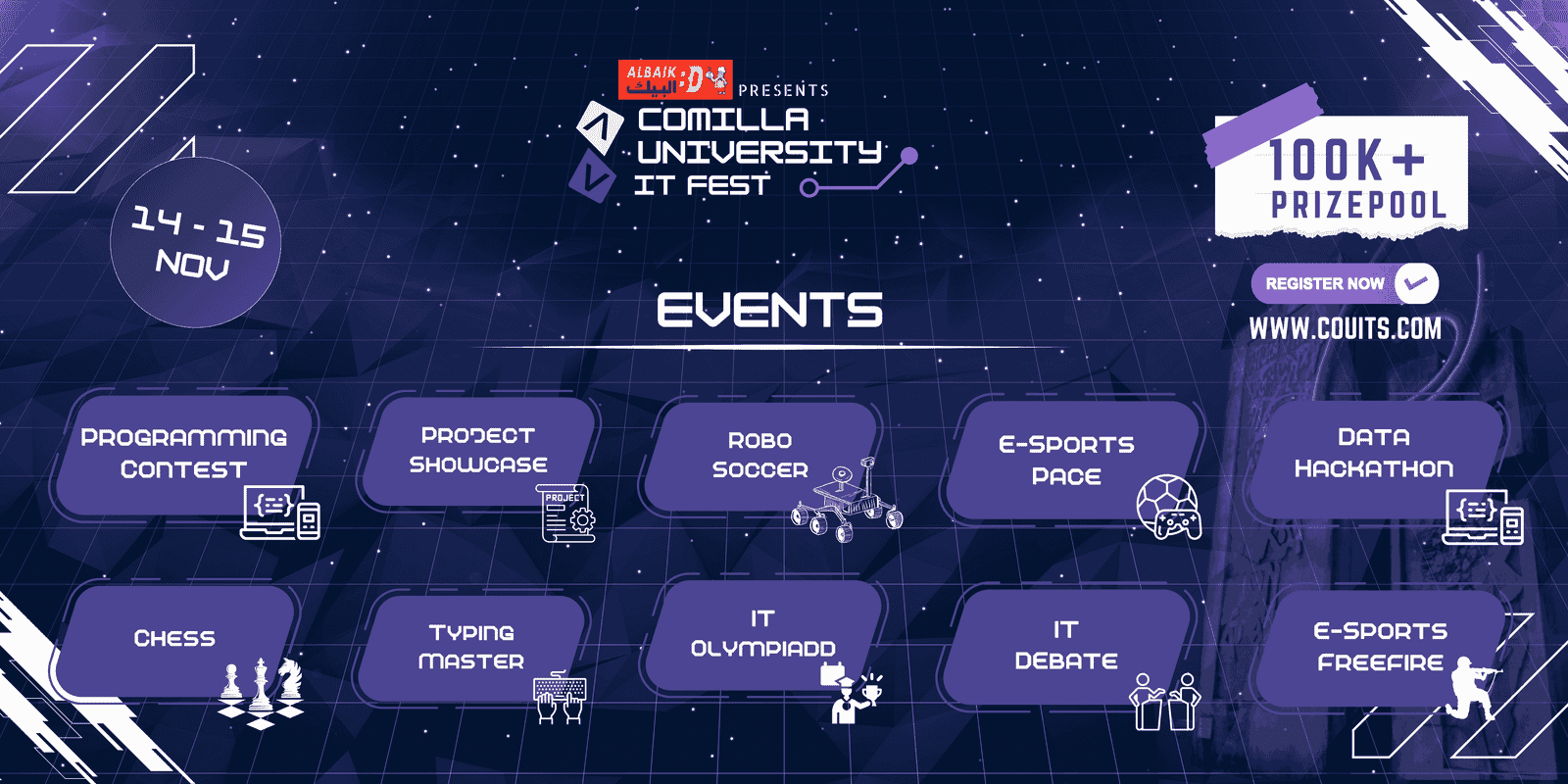 Final IT fest banner